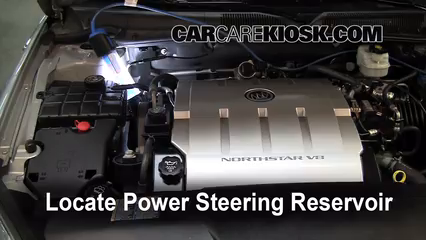 2006 Buick Lucerne CXS 4.6L V8 Power Steering Fluid Check Fluid Level
